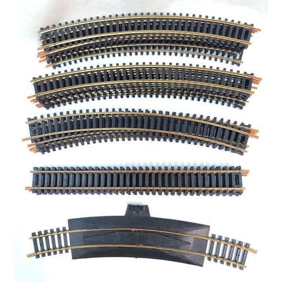 Bachmann HO Track 22 pc Brass Straight Curve Rerailer DC Connector - Picture 1 of 1